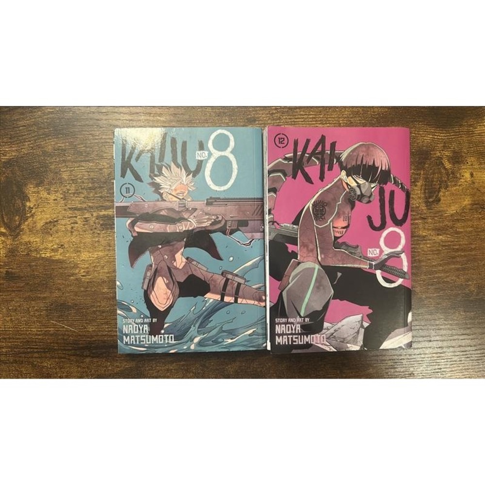 Kaiju No. 8 Manga Vol 11 12 Naoya Matsumoto VIZ Media Shonen Jump English Set
